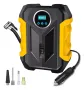 Автомобилен Компресор 12V с цифров дисплей и LED светлина 140W., снимка 7