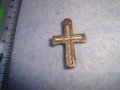 СТАРО МЕТАЛНО РЕТРО КРЪСТЧЕ 24661, снимка 4