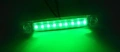 1бр. Лед LED габарити с 9 диода , 12-24V , ЗЕЛЕНИ за камион ремарке , снимка 2