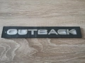 Subaru Outback емблема сребрист гланц, снимка 4