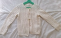 Нова 100% памучна жилетка HM размер 4-6г, снимка 1