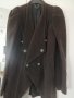 Elizabeth 44 велур връхна дреха тип смокинг милитари, снимка 2