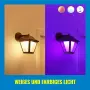 WiZ LED RGBW Димируем екстериорен аплик външна лампа за фасада LED, снимка 10