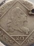 Сребърна монета 20 кройцера 1772г. Максимилиан Йозеф Амберг Бавария 13726, снимка 5