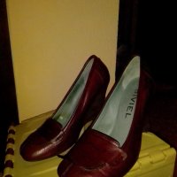 Елегантни дамски кожени обувки, снимка 2 - Дамски елегантни обувки - 34415024
