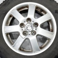 Алуминиеви джанти 5x114.3 с гуми R15 Mazda 5 (I) 2005-2010 ID: 112694, снимка 3 - Части - 42505089
