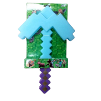 Детски пластмасов меч "Майнкрафт" - звук и светлини, снимка 4 - Други - 44528361