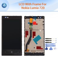 Nokia Lumia 720 - Nokia 720 дисплей и тъч скрийн , снимка 2 - Резервни части за телефони - 40270720
