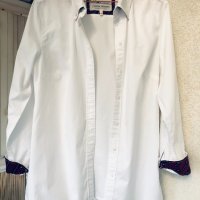 Красива бяла риза S.OLIVER, снимка 6 - Ризи - 30678589