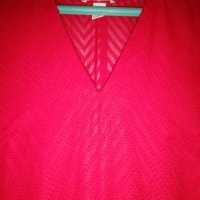 Страхотна дълга червена рокля H&M+подарък червило Max factor , снимка 7 - Рокли - 35453158