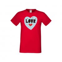 Мъжка тениска Свети Валентин Love 4, снимка 7 - Тениски - 35649942