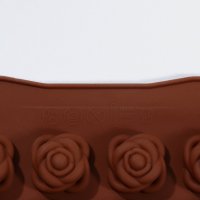 4016 Силиконова форма за бонбони и лед Подарък, сърце, роза, снимка 5 - Форми - 42138125
