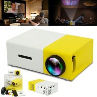 Мини видео проектор Led Projector Y300, снимка 4 - Плейъри, домашно кино, прожектори - 32200955