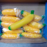 Фиджет.Разтегателни Банани  и Моркови с мемори пясък., снимка 1 - Други - 31890231