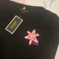 Памучна тениска Juicy Couture , снимка 3 - Тениски - 37984540