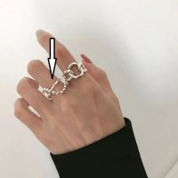 Сребърен пръстен за жени - 925 , снимка 1 - Пръстени - 31358010