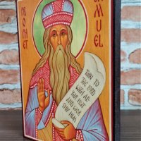 Икона на Свети пророк Самуил ikona sveti prorok samuil, снимка 3 - Икони - 34248953