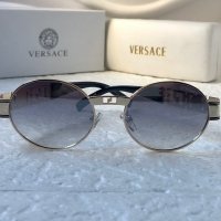 -25 % разпродажба Versace 2022 дамски слънчеви очила мъжки унисекс овални кръгли, снимка 2 - Слънчеви и диоптрични очила - 38697511