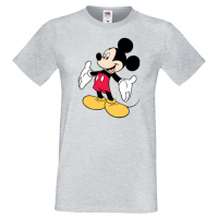 Мъжка тениска Mickey Mouse 7 Подарък,Изненада,Рожден ден, снимка 5 - Тениски - 36576508