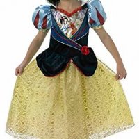 Рокля на Снежанка с корона в луксозна подаръчна кутия, снимка 1 - Детски рокли и поли - 30651665