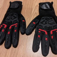 Защитни работни ръкавици с протектори Werckmann XL, снимка 1 - Ръкавици - 44561368