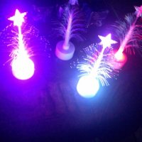 Елхички елха със звезда светеща в различни цветове с батерии за кола автомоби дом офис вила, снимка 11 - Аксесоари и консумативи - 30482142
