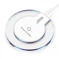 Зарядно за телефон безжично SS001021 Wireless Charger Безжично зарядно с micro USB индукционен прием, снимка 1 - Безжични зарядни - 29837373