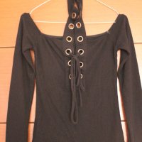Ежедневна дамска блуза, снимка 1 - Блузи с дълъг ръкав и пуловери - 30489112