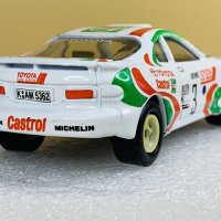 Метална количка Toyota Celica Turbo 4WD на Corgi 1:43, снимка 5 - Колекции - 40593160