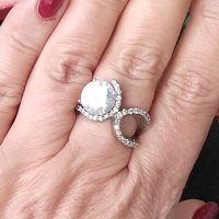 Изумителен сребърен пръстен проба 925 и житен клас , снимка 10 - Пръстени - 42322144