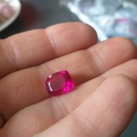 Натурален сертифициран рубелит тулмалин , рубин смарагд диамант сапфир, снимка 6 - Антикварни и старинни предмети - 35359346