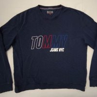 Tommy Jeans Sweatshirt оригинално горнище 2XL памучен суичър горница, снимка 1 - Суичъри - 39848743