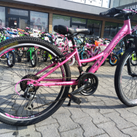 BYOX Велосипед 24" PRINCESS розов, снимка 5 - Велосипеди - 44806387