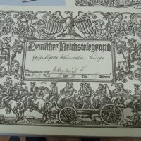 № 5702 осем броя стари германски телеграми 1929 г / 1930 г , снимка 3 - Антикварни и старинни предмети - 34519500