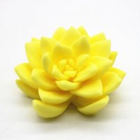 3D Голям Сукулент растение цвете силиконов молд форма декорация торта фондан шоколад свещ гипс сапун, снимка 8 - Форми - 24269229