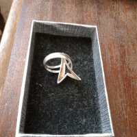 Уникален, креативен, сребърен 925 пръстен, снимка 7 - Пръстени - 32011630