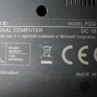 Sony Vaio PCG-3B1M, снимка 9 - Части за лаптопи - 31633110