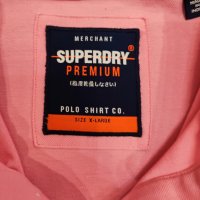 Polo тениска на марката SUPERDRY, размер XL, Нова!, снимка 2 - Блузи - 42525780