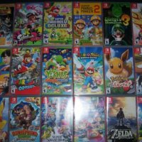 игри за конзола Nintendo Switch Покемон Марио Зелда