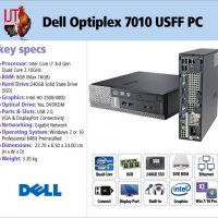 Компютър Dell OptiPlex 7010, Intel Core i3 3240 3.4GHz, 4GB, 320GB, снимка 4 - Работни компютри - 32071143