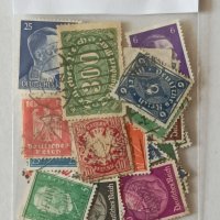 34 пощенски марки от Немския райх 1876 - 1941г., снимка 2 - Филателия - 44255455
