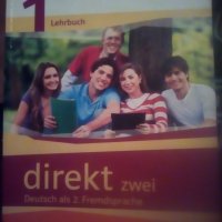 Direkt zwei 1, 9 Klasse, Deutsch als 2. Fremdsprache - Учебник по немски, снимка 1 - Чуждоезиково обучение, речници - 31458772