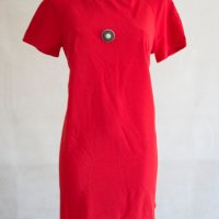 Червена рокля марка by Hellene, снимка 2 - Рокли - 38253433