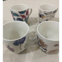 Порцеланова чаша за чай 300ML, флорални мотиви - различни варианти, снимка 4 - Чаши - 44200671