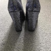 Нови обувки Just Cavalli Silver № 40, снимка 7 - Дамски обувки на ток - 38167055
