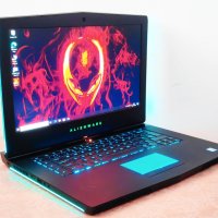 Dell Alienware 15 R4/FHD IPS/Core i7-8750H/NVidia GTX 1070 8GB/16GB RAM/512GB SSD NVMe геймърски лап, снимка 3 - Лаптопи за игри - 42826040