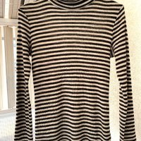 Италия.маркова блуза  с поло яка PATRIZIA PEPE оригинал, снимка 1 - Блузи с дълъг ръкав и пуловери - 39904400