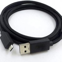 Micro USB 2.0 Data кабел за зареждане на PS4 контролер - 3 метра, снимка 2 - Аксесоари - 34187645