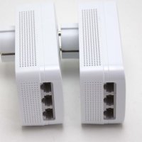 TP-Link TL-PA8030P KIT, Powerline интернет по домашната електрическа мрежа, адаптер в отлично състоя, снимка 3 - Мрежови адаптери - 38273191