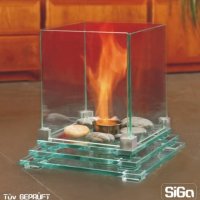 Стъклена био-камина Siga Germany  , нова , внос Германия , снимка 1 - Други стоки за дома - 28415308
